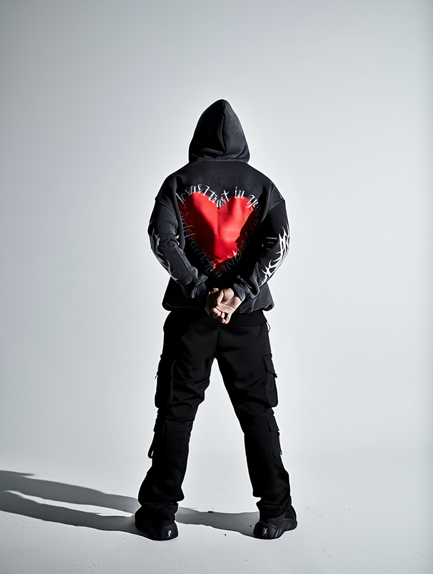 SACRED HEART LOVE HOODIE